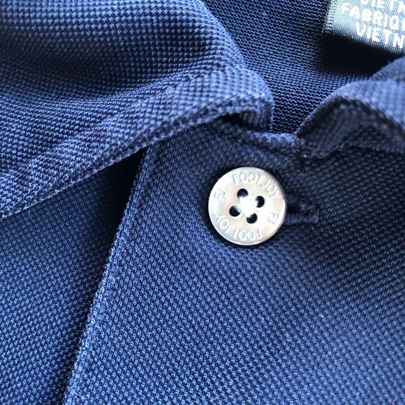 FootJoy Collared Button Up Golf Shirt Mens Sz Large Goose Pond Colony Plantation - Picture 2 of 10